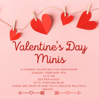 Valentine's Day Minis Sunday 2/9/25