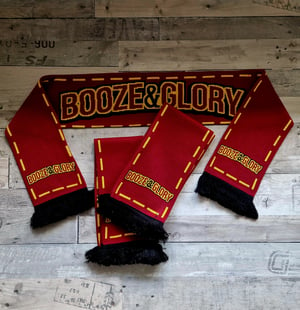 Image of Booze & Glory DMs theme scarf