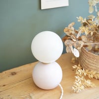 Image 3 of Lampe Ceramique & Opaline