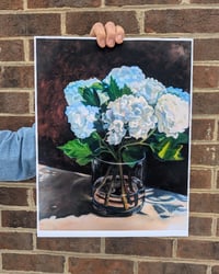 Image 1 of Hydrangea in Acrylic,Archival Print