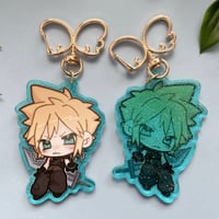 Image 4 of (PREORDER) Glitter FF7 Charms 