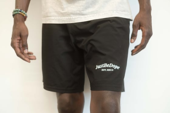 Image of Black JBD Anniversary Shorts