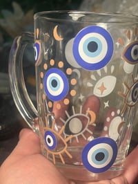 Evil eye glass 