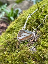 Image 2 of Owyhee Jasper and Sterling Necklace 