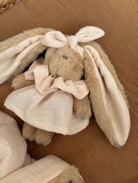 Image 1 of DOUDOU MINI FOURRURE SABLE DOUBLE GAZE NUDE IRISÉ