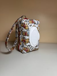 Image 3 of Mini Wipes Pouch with Wristlet | Compact & Made to Order ✨