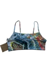 Image 6 of M (36) Bralette in Nebula Geode Ice Dye