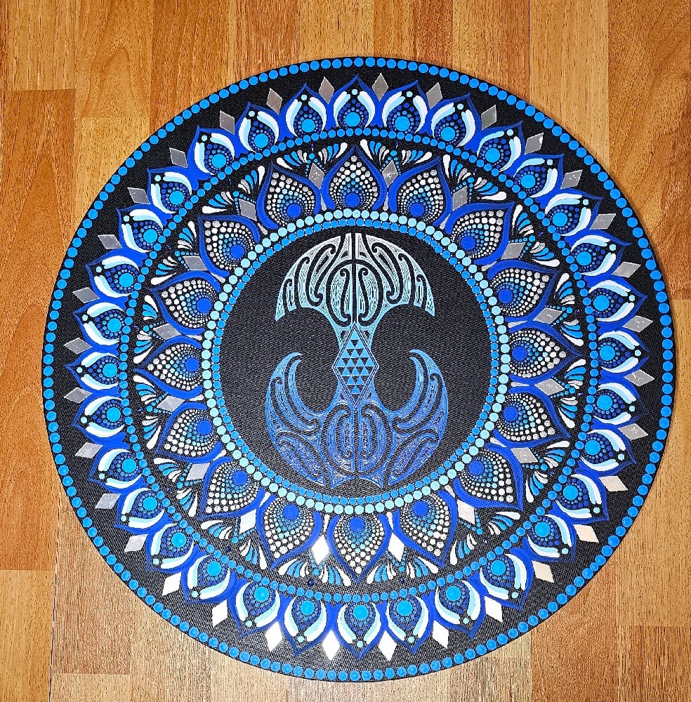 Image of Mandala x Māori Fusion Canvas 