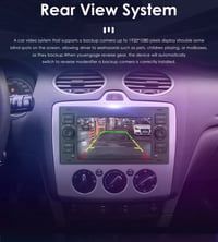 Image 8 of Android Headunit CarPlay Sat-Nav Ford Focus Fiesta Transit Kuga C/S-Max Galaxy Stereo Radio WIFI BT 
