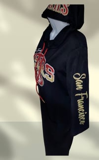 Image 2 of 49ers Hoodie Dress