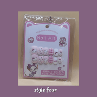 Image 4 of Press on nails-Girls 