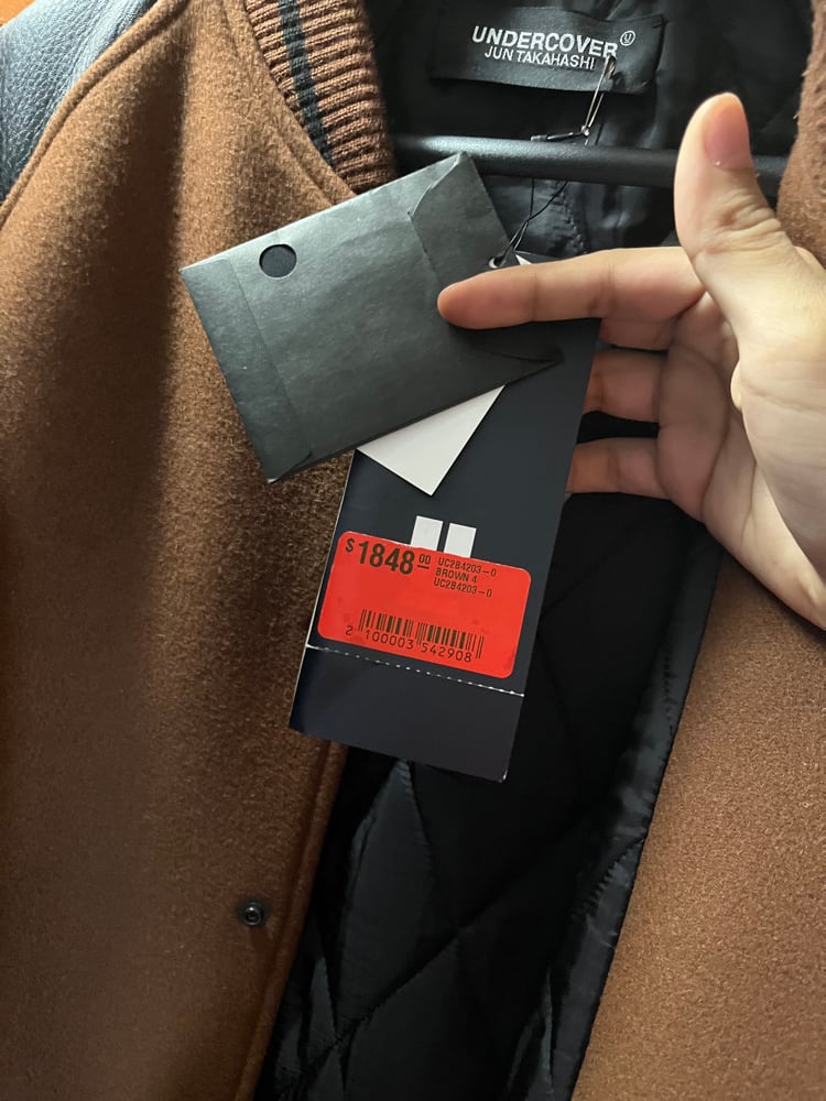 Image of Undercover AW22 Psycho Varsity Jacket