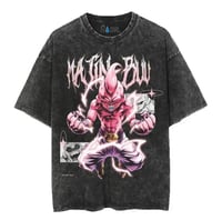 Image 1 of Dragonball Z Kid Buu oversized washed vintage t-shirt