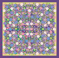 Image 2 of Pañuelo HORTENSIAS PREVENTA