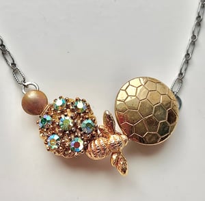 Image of "Nectar" Statement Button Necklace
