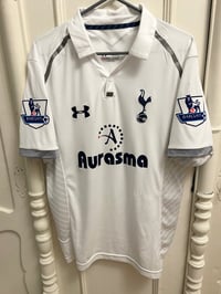 Image 7 of Tottenham Hotspur “BALE 11” 2012/13 Home Shirt + PL patches (M)