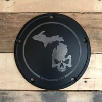 Image 2 of HD Twin Cam Points and Derby Cover 1999-2017