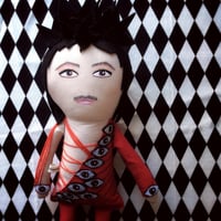 Image 1 of Freddie Mercury handmade doll 