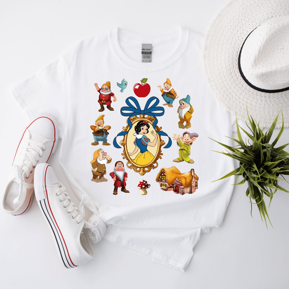 Image of Snow White Mirror Coquette BowTee