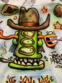 Image 1 of 1/1 Airbrush Hoodie on a XL Hoodie