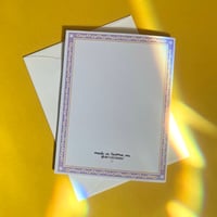 Image 2 of lucky babe greeting card