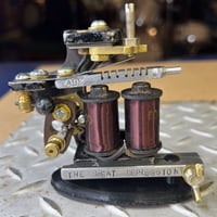 Image 2 of Early 1900’s Holtzer-Cabot Bell Tattoo Machine 