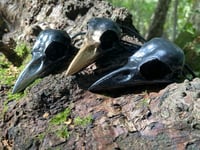 Image 3 of Crow skull necklace