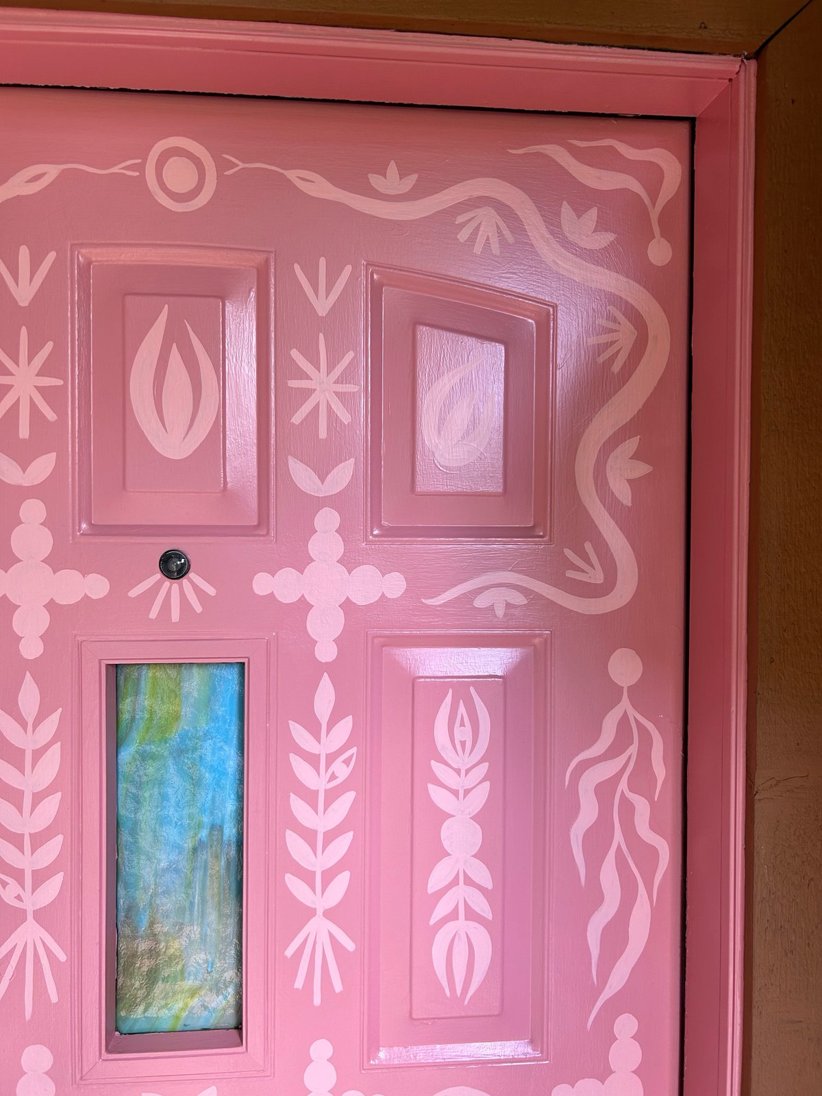 Image of DIVINE Delight Custom Door Painting