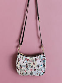 Image 4 of Designer Girlie Collection | Doodles Crossbody Purse 