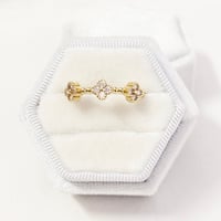 Image 1 of White Clover Ring