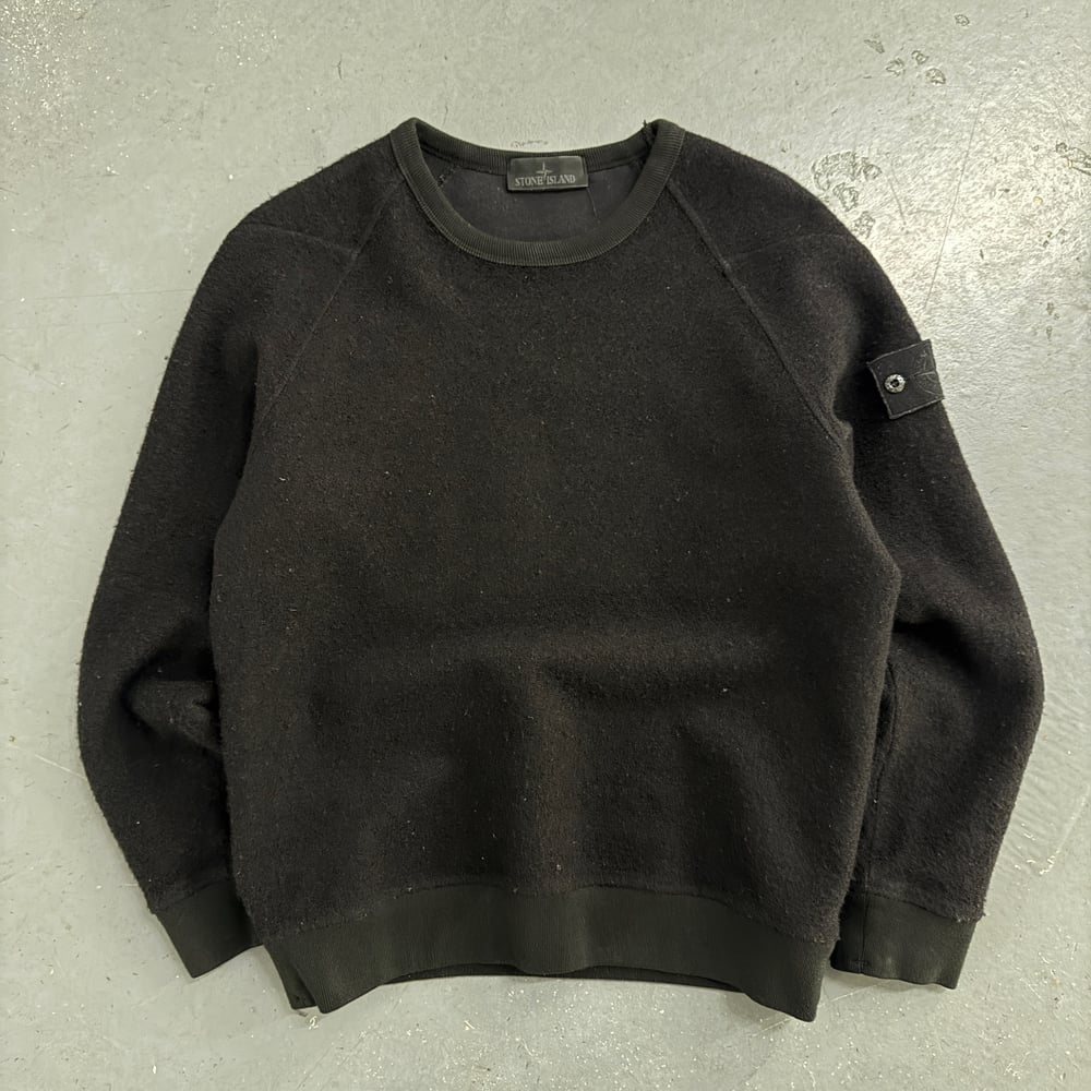 Image of AW 2021 Stone island wool / cotton Ghost sweatshirt, size medium