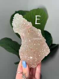 Image 9 of DOUBLE SIDED PINK ICY APOPHYLITE SPECIMENS -INDIA-