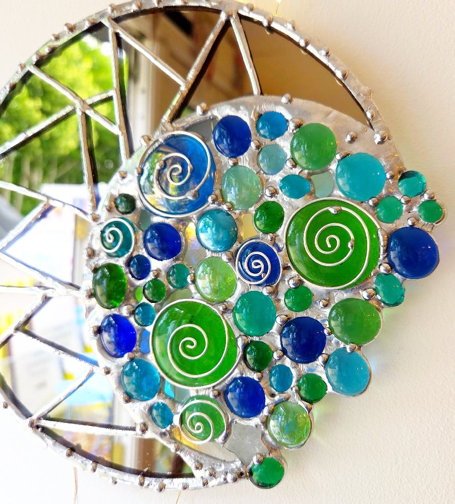 Image of Mosaic Garden Mirror 