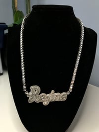 Image 1 of "Iced Out" Custom Tennis chain