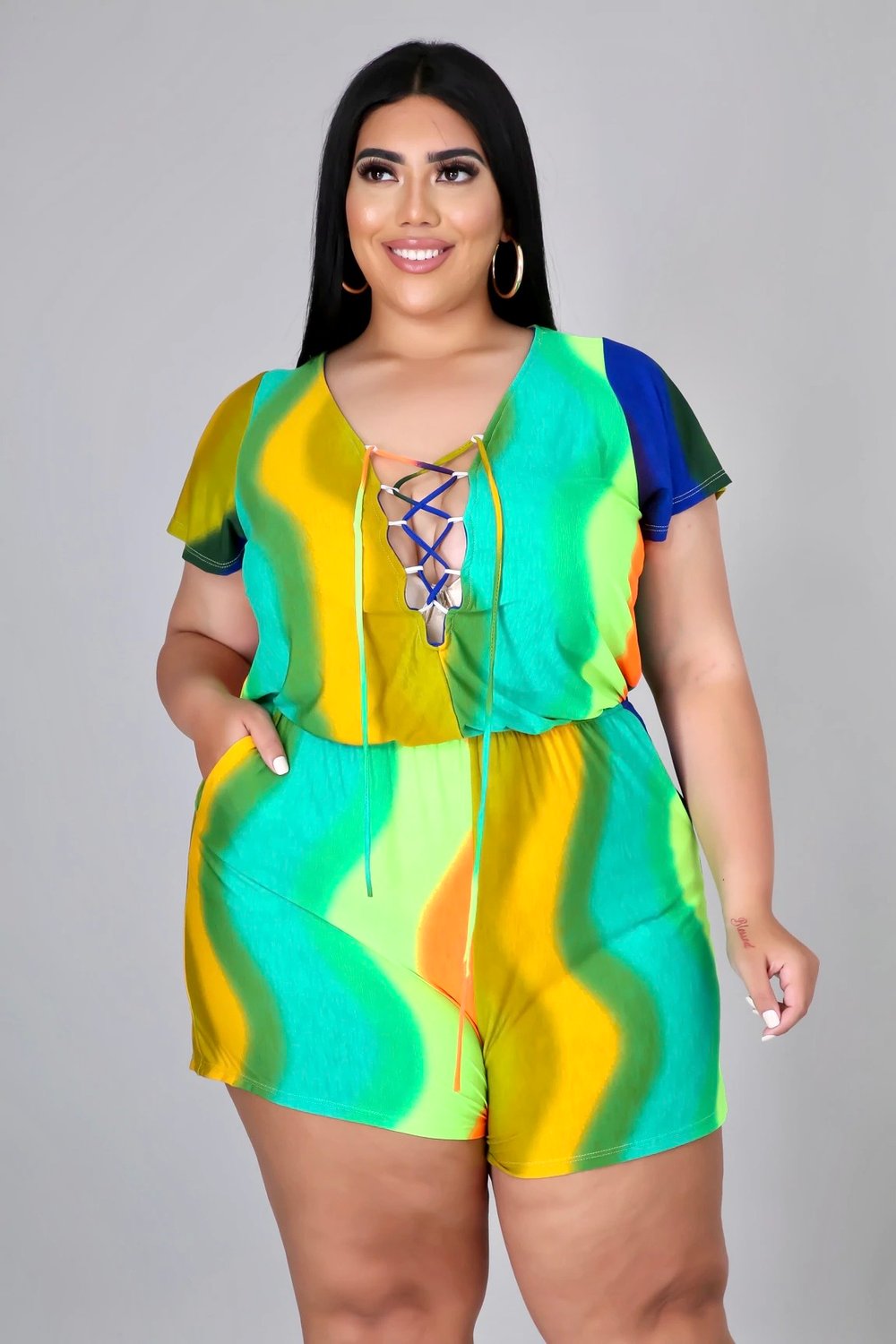 Image of SYLVIE PLUS ROMPER