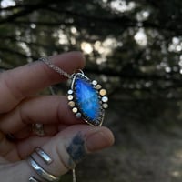 Image 2 of Blue Moonstone Talisman