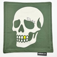 Image 2 of Gold Tooth Skully - Green