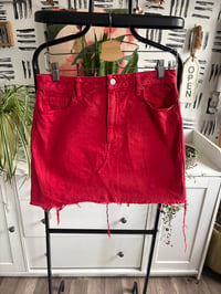 Image 1 of  Abercrombie and Fitch denim skirt