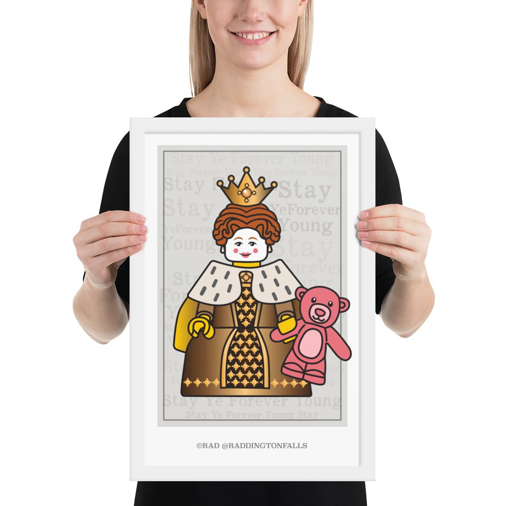 Queen Elizabeth the First  Framed poster 