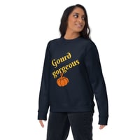 Image 4 of Halloween Gourd Gorgeous Unisex Premium Sweatshirt