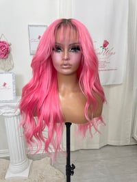Image 15 of Salmon pink bangs (ready to ship) 