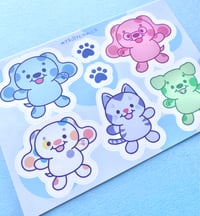 Image 2 of Blue’s Clues Sticker Sheet