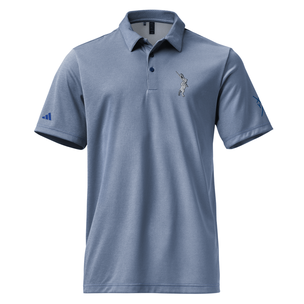 adidas space-dyed polo