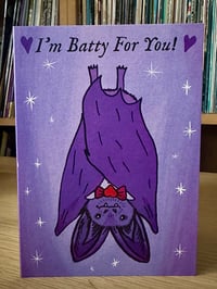 Image 4 of Batty For You! Greeting Card