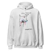 Image 15 of totally fine Unisex Heavy Blend Hoodie | Gildan 18500 copy copy