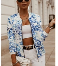 Image 3 of "Petal to the Metal"
A floral bomber that’s soft in print, fierce in style 


