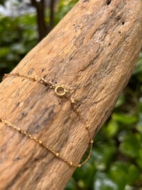 Image 2 of classic coin pearl necklace in 14k gold fill