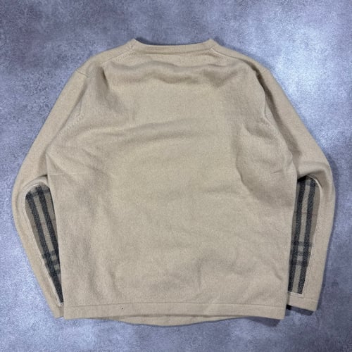 Image of 2000s Burberry Lambswool Sweater, Size Medium