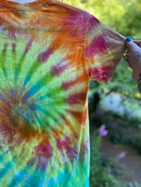 Image 6 of SMALL Shrimply Irresistible Tie Dye Shirt H24