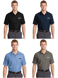 Image 1 of Setnix & Setna iO Red Kap® Short Sleeve Industrial Work Shirt Embroidered